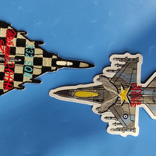 Hellenic Air Force patches 332 Mirage 2000 and 343 Star new