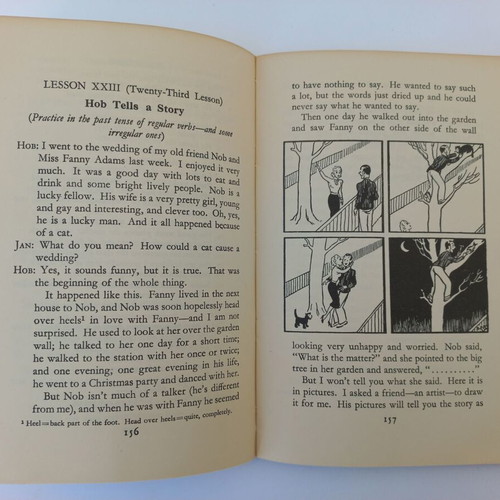 Essential English books used, pack of 4, 1947-1952