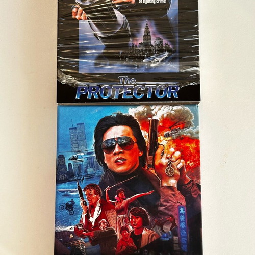 The Protector 1985 4K Blu-ray like new, action crime thriller