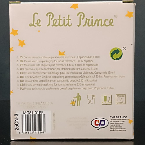 The Little Prince Ceramic Mug 330 ml New