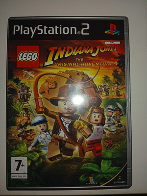 Lego Indiana Jones 1 The Original Adventures PS2 game used