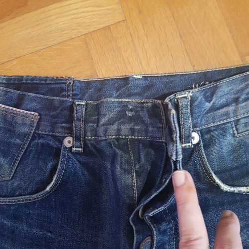 Superdry jeans used, vintage, size 31 x 32, blue