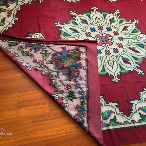 Hrami Handmade Wool Rug Large Size Like New