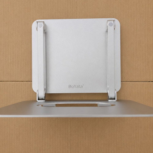 BoYata Adjustable Aluminum Laptop Stand 11"–17", Open Box