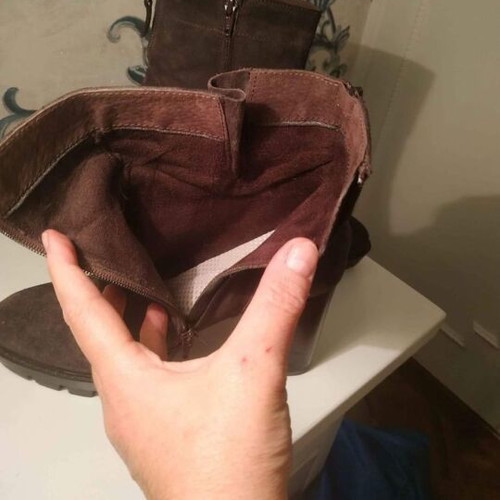 Alpe boots brown suede new, size 40