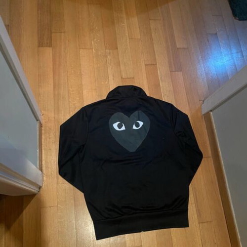 Comme Des Garcons zip up jacket brand new, size M, black