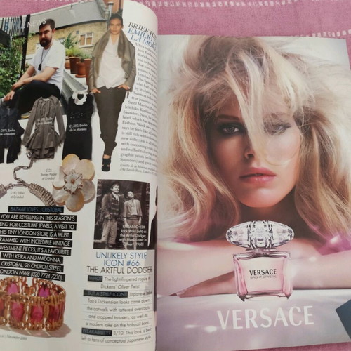 Harper's Bazaar magazine used, English edition November 2008