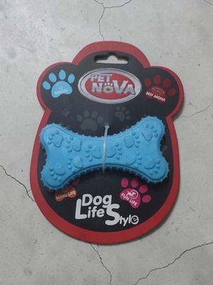 Dog chew toy bone-shaped new