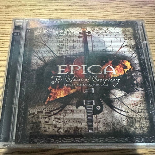 Epica The Classical Conspiracy Live in Miskolc Hungary CD used, metal