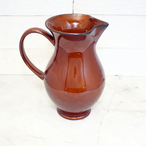 Ceramic serving pitcher new for wine