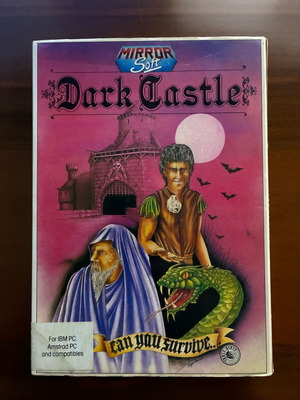 Mirrorsoft's Dark Castle Big Box PC used, complete English