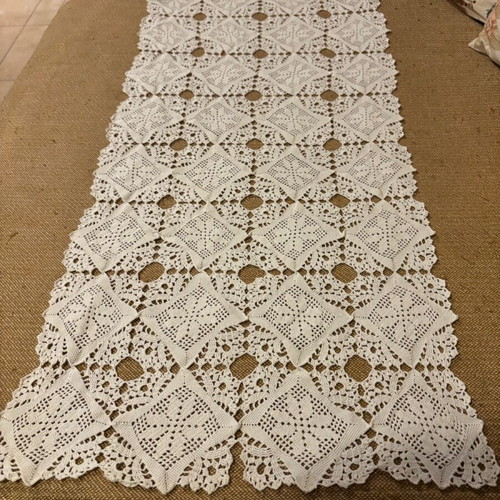 Handmade knitted used