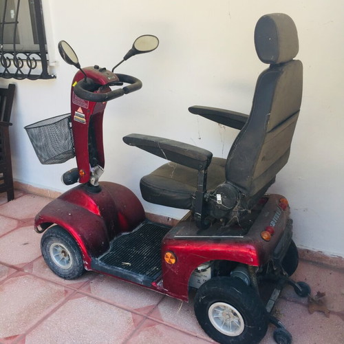 ShopRider ηλεκτρικό αναπηρικό αμαξίδιο μεταχειρισμένο, χρειάζεται αντικατάσταση μπαταριών