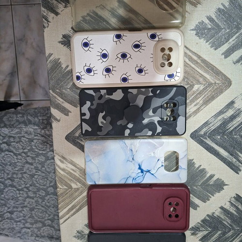 Xiaomi Poco X3 Pro cases like new, pack of 6
