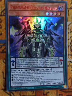 Performapal Celestial Magician Effect Monster like new, Yu-Gi-Oh!
