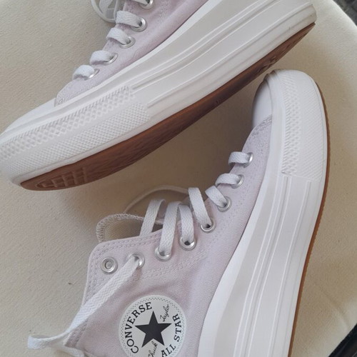 Converse All Star Canvas Sneakers like new, pink, size 37