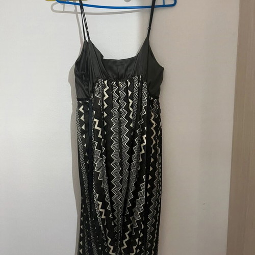 Attrattivo summer pleated dress new, size M, brown and green