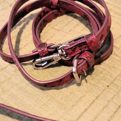 Zara belt bag like new, snake effect with studs and zipper