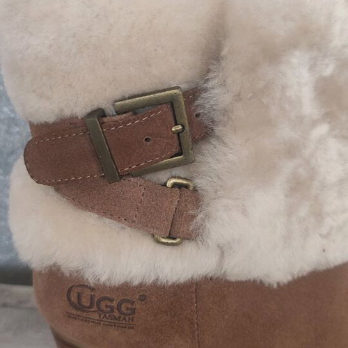 UGG boots size 38 new with high heel and fur lining