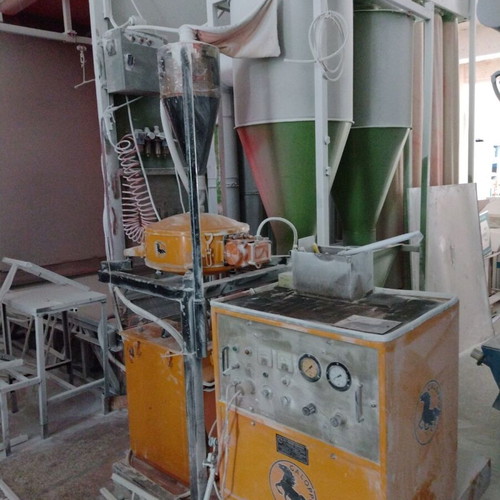 Electrostatic Painting Booth used with oven and spray gun