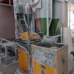 Electrostatic Painting Booth used with oven and spray gun