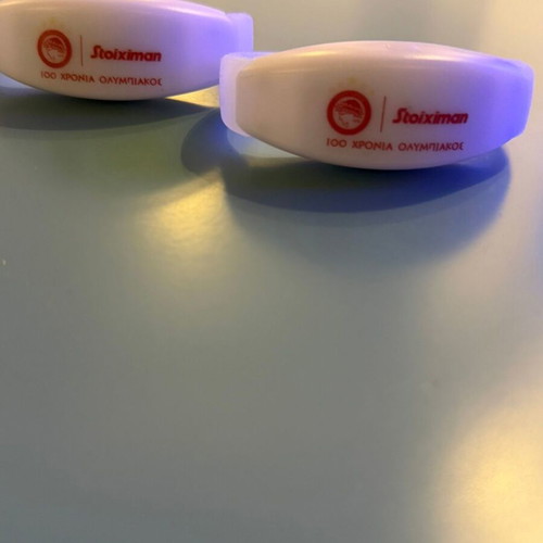 Olympiakos 100 Years Fiesta Bracelets set of 2 like new