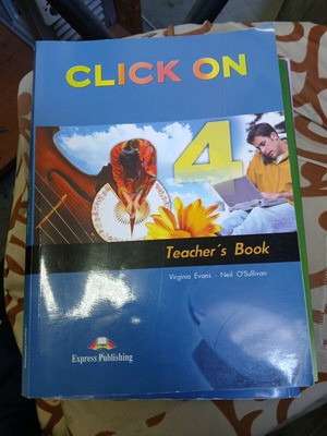 Click On 4 teacher's book like new