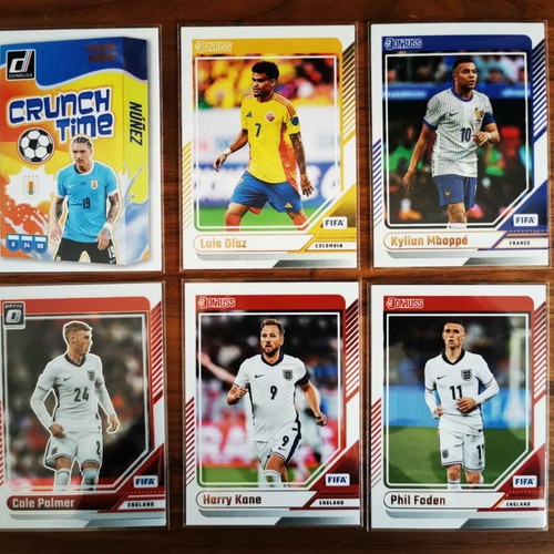 Lot 60 Donruss Soccer 2024/2025 cards new