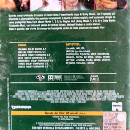 Scary Movie 4 DVD