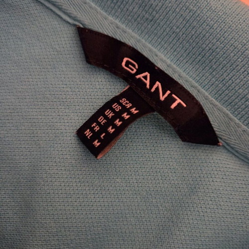 Gant sleeveless polo turquoise, like new, size M