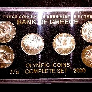 ΣΕΙΡΑ Σετ 6X500 Δραχμών για το 2004 Athens Olympic games. Ακυκλοφόρητα UNC