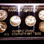  ΣΕΙΡΑ Σετ 6X500 Δραχμών για το 2004 Athens Olympic games. Ακυκλοφόρητα UNC