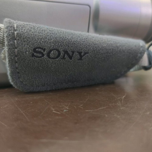 Sony DCR-HC85E video camera used with new battery