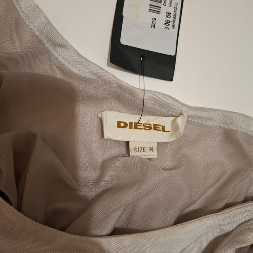 Diesel Vintage Silver Metallic Dress M like new