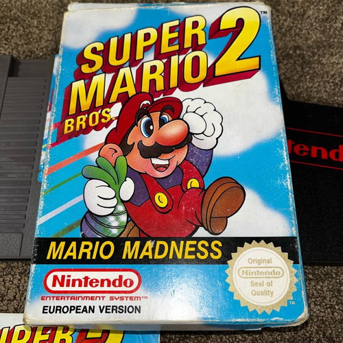 Super Mario Bros 2 Greek Edition used for Nintendo NES