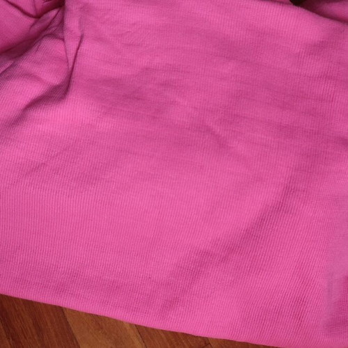 Jersey mako fabrics pink like new, 1.5 meters