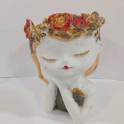 Artistic porcelain figurine small girl new