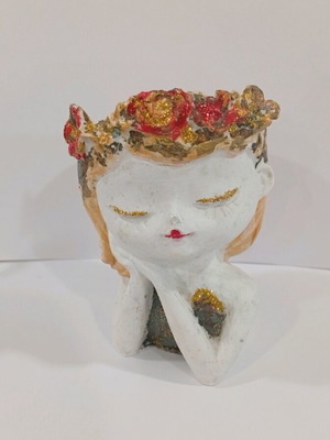 Artistic porcelain figurine small girl new