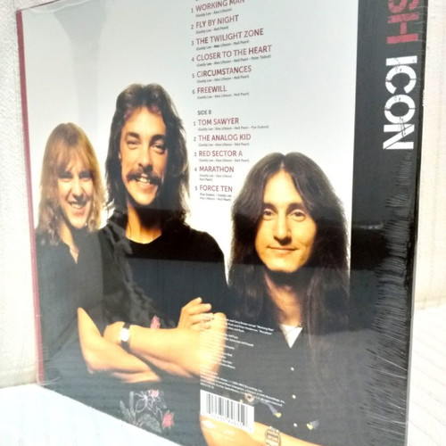 Rush Icon LP vinyl new, limited edition, reissue, white
