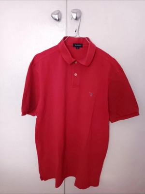 Gant men's polo shirt red, like new, size L