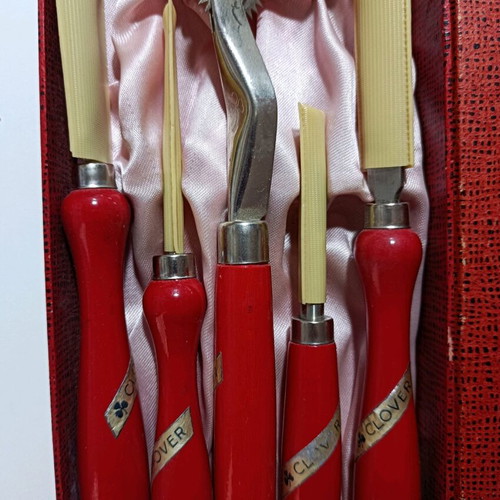 Clover vintage dress making tools set collectible unused