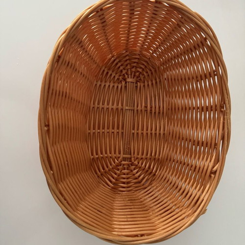 Wicker storage basket like new for fruits and decoration