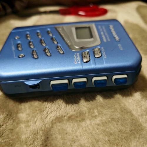 Panasonic rq-e27v Walkman used, radio only