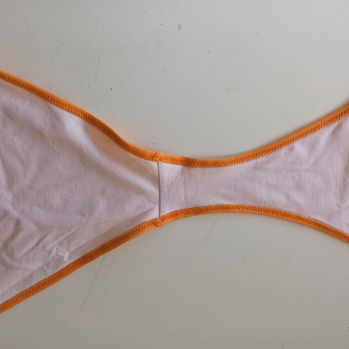 Women's bikini slip, orange