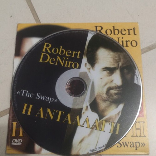 The Swap DVD used, foreign cinema, Robert De Niro, paper case