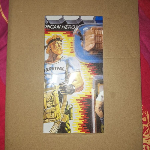 Gi Joe Figures like new with metal sign 20x30