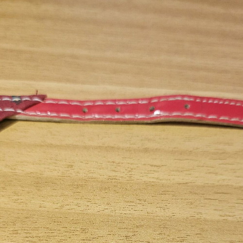 Dog bandana like new, red with bell for small dogs