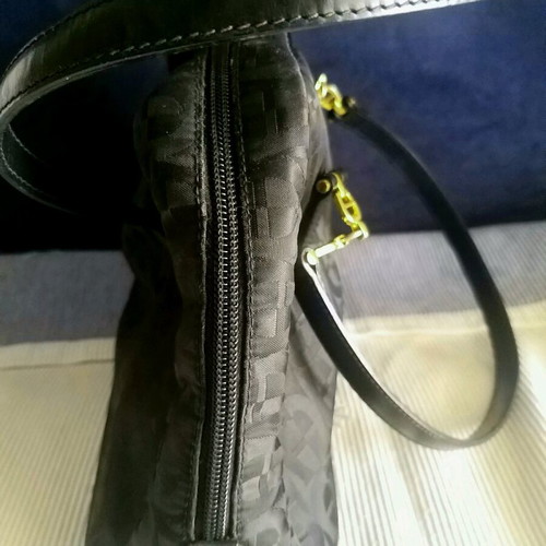 Aigner handheld bag black, like new