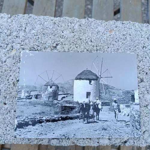 Folegandros postcard used