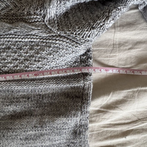 Vintage H&M sweater used, size XS, gray cotton